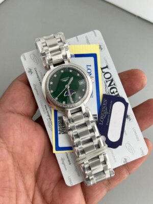 Longines Swiss Green Dail watch   For Ladies 4
