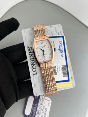 Longines Swiss Rose Gold White Dail watch   For Ladies 12