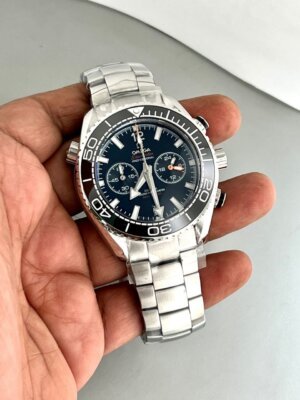 Omega Seamaster Planet Ocean Black Dial Black Bezel Steel Men's watch 60
