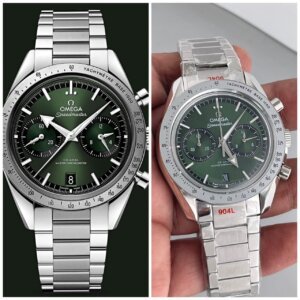 Omega Speedmaster 57 Co-Axial Master Chronometer Chronograph Black Steel watch 58