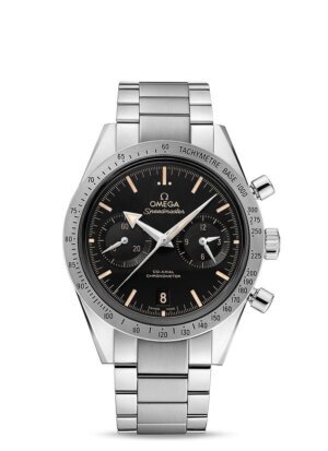 Omega Speedmaster 57 Co-Axial Master Chronometer Chronograph Black Steel watch 57