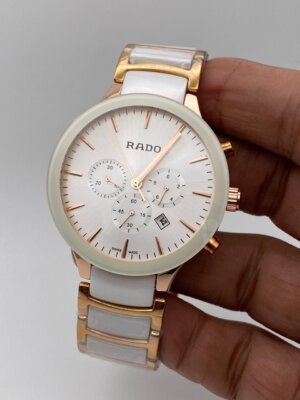Rado Centrix Jublie Ceramic Chronometer White watch For Men 38