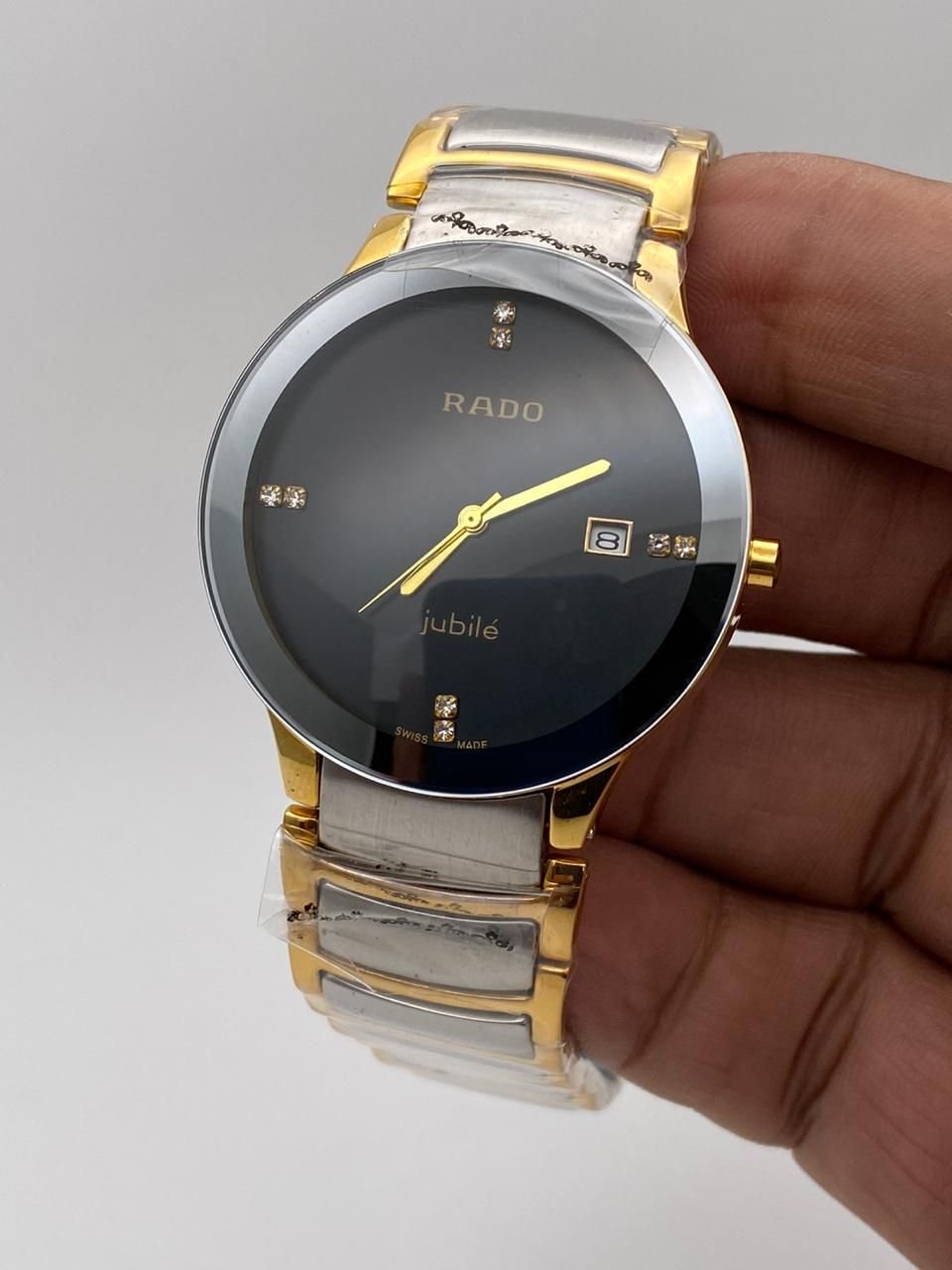 Rado Jublie Daistar Black Dial Dual Tone watch For Men 40