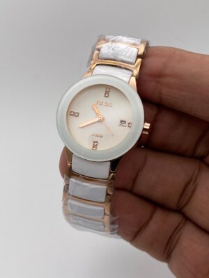 Rado Jublie Ceramic Dual tone Ladies watch   8