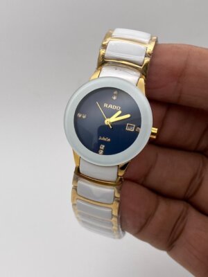 Rado Jublie Ceramic Dual tone Ladies watch   13