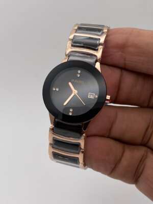 Rado Jublie Ceramic Dual tone Ladies watch   11