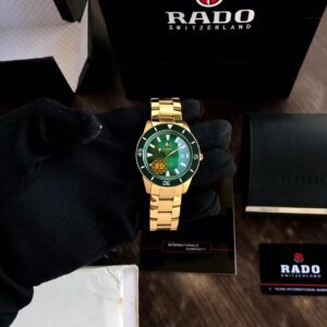Rado Captain Cook Green dail Swiss Automatic Men's watch 70