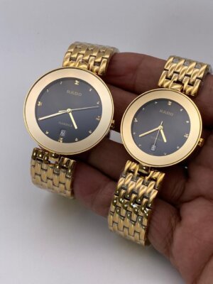 Buy Replica 7A+ First copy rado couple watches in cash on delivery