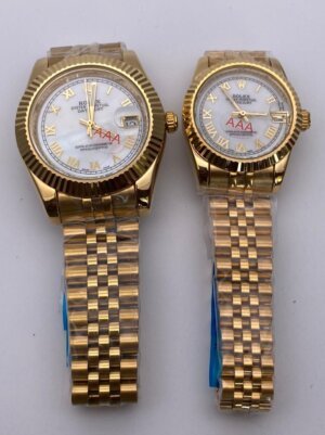 Rolex Datejust Swiss Automatic Couple watchFor Men 72