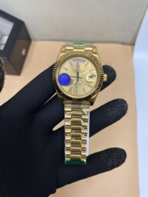 Rolex Day-Date Rose Gold Swiss Automatic watchFor Men 104