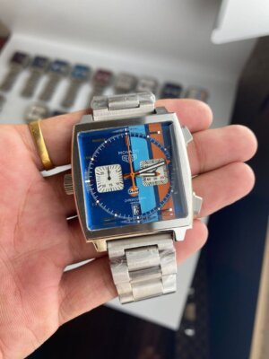 Tag Heuer Monaco Stainless Steel Swiss Made watch For Men 19
