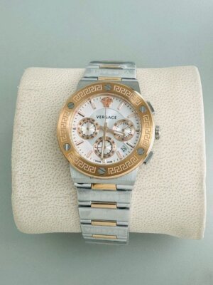 Versace Greca logo Chronograph Ladies watch  8