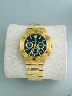 Versace Greca logo Chronograph Ladies watch  15