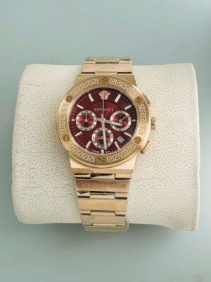 Versace Greca logo Chronograph Ladies watch  15