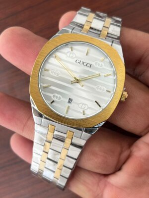 12A+ Replica Gold men gucci first copy watch price online
