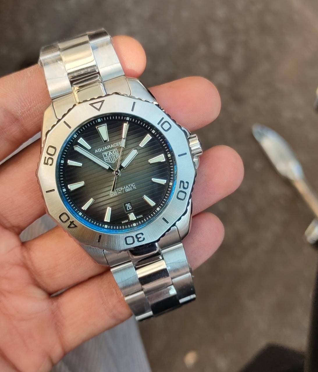 Tag Heuer Aquaracer Swiss Made Stainless Steel watch For Men 27 - Image 3