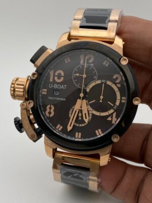 Swiss ETA expensive 1st copy u boat men watches in India at best price