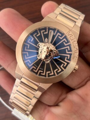 Men versace 1st copy watch price online in cash on delivery