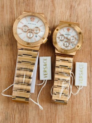 Versace Greca Swiss Couple Chronograph watch 9