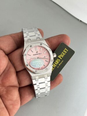 Audemars Piguet Royal Oak Pink Dail Ladies watch   7