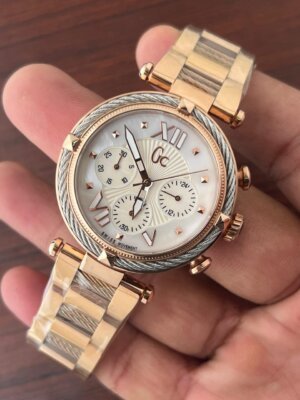 Gc Swiss White Dail Quartz Ladies watch   12