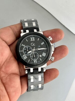 Gc Swiss Black - Dual Tone Quartz watch For Men 9