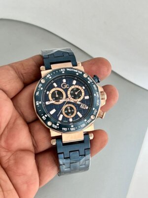 Gc Swiss Blue Dail - Blue Strap watch For Men 20