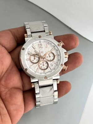 Gc Swiss Stainless Steel Strap watch For Men 21