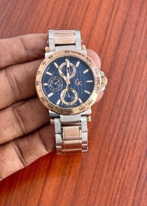 Gc Couple Swiss Black Dail Quartz watch For Men 8