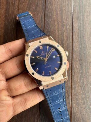 Hublot Vendom Classic Blue Rubber Strap Swiss Automatic watch 32