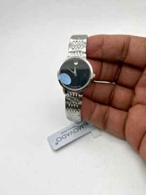 Movado Swiss Made Stainless Steel  Ladies watch   4