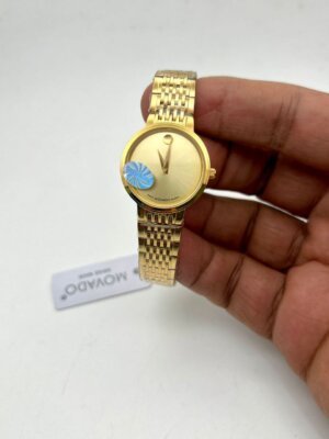 Movado Swiss Full Golden Ladies watch   6