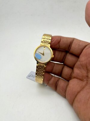 Movado Swiss Golden Ladies watch   8