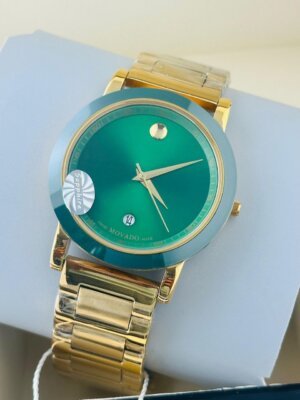 Movado Swiss Made Green Dail watch 34
