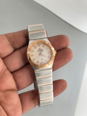 Omega Constellation Daimond Mark Ladies watch   3