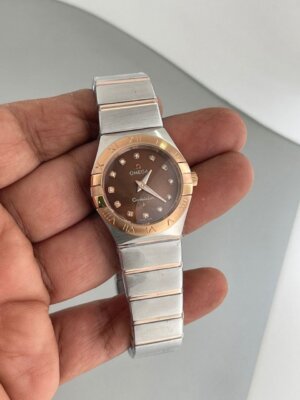 Omega Constellation Daimond Mark Ladies watch   5