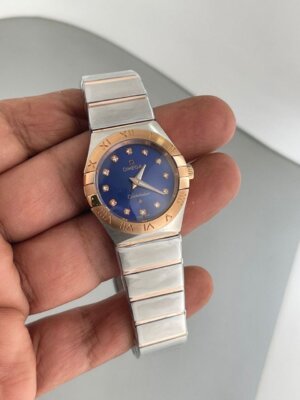 Omega Constellation Daimond Mark Ladies watch   6