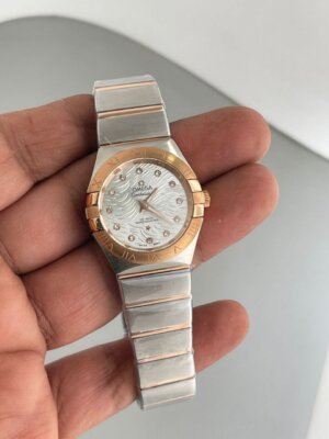 Omega Constellation Daimond Mark Ladies watch   7
