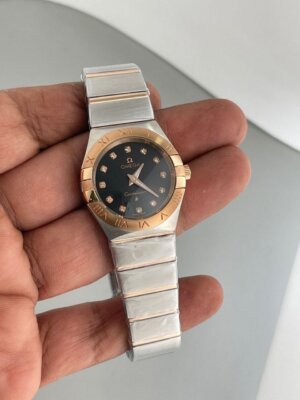 Omega Constellation Daimond Mark Ladies watch   8
