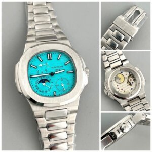 Patek Philippe Nautilus Power Reserve Moon Phase High Quality Swiss Automatic watch 28