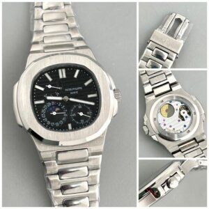 Patek Philippe Nautilus Power Reserve Moon Phase High Quality Swiss Automatic watch 29