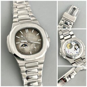 Patek Philippe Nautilus Power Reserve Moon Phase High Quality Swiss Automatic watch 27