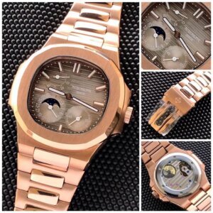 Patek Philippe Nautilus Power Reserve Moon Phase High Quality Swiss Automatic watch 26