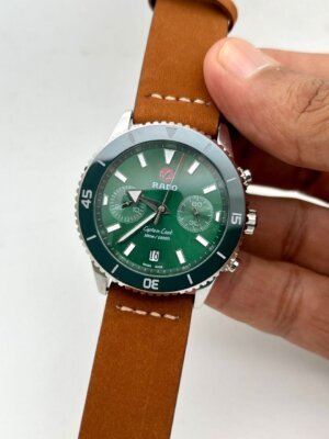 Rado Captain Cook Leather Strap Automatic watch 73