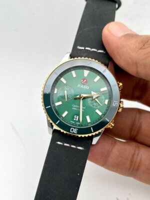 Rado Captain Cook Leather Strap Automatic watch 78