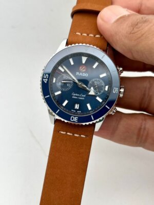 Rado Captain Cook Leather Strap Automatic watch 79