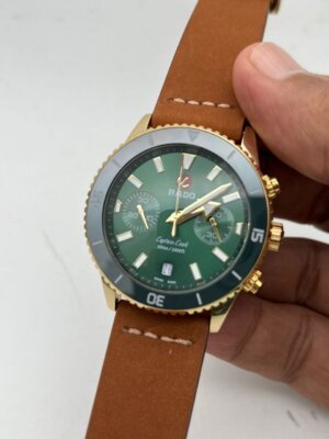 Rado Captain Cook Leather Strap Automatic watch 85