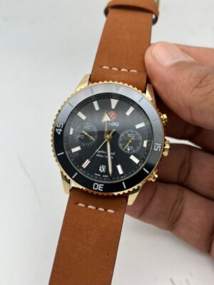 Branded Quartz Rado captain cook 1st copy watch for men online in India