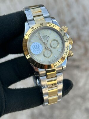 Rolex Daytona Cosmograph Dual Tone Pure Swiss ETA Automatic High quality premium watch 120