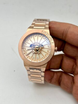 Versace Medusa Infinite Rose Gold watch 33